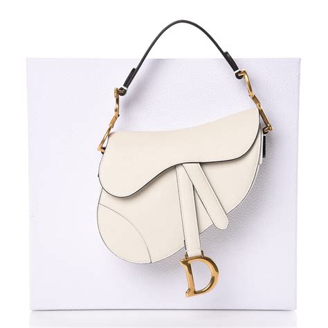 saddle bag white dior